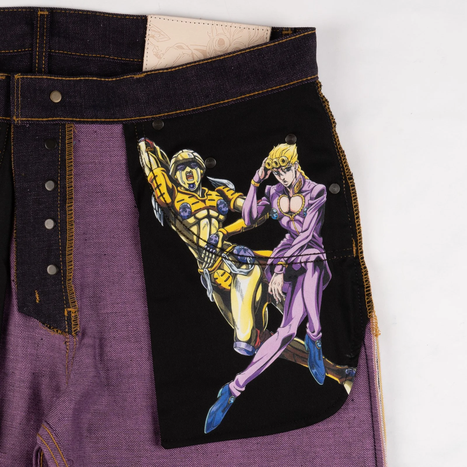 ジョジョ × NAKED & FAMOUS DENIM 黄金の風 ジョルノデニム Giorno Giovanna Selvedge | Naked & Famous Denim